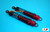 Great Vigor 34B530RE08017BA REAR SHOCK SET RED W/BLACK SPRINGS L=130MM