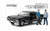 Greenlight 19021 Supernatural 1967 Chev Impala with Figures  (No Opening Parts) 1/18