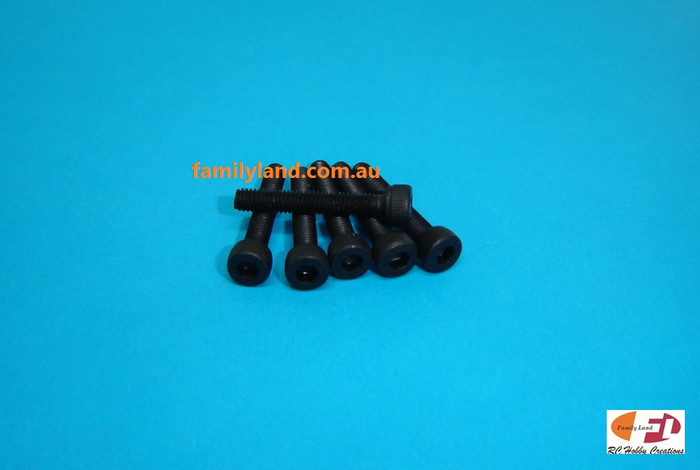 Hobson Engineering 321206201 SOCKET HEAD CAP SCREWS M4x25mm (6pcs)