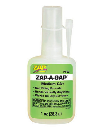 Zap PT-02 Zap-A-Gap Medium CA Glue (1oz./28.3g)