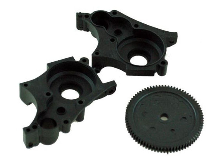 Redback XP015 Gearbox Housing with Spur Gear 77t (hbx 61052)