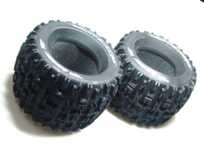 Louise LT3218I MT-Pioneer 1/8 Monster Truck Tyres Black w/Foam Insert (2pcs)/ Sport Compound