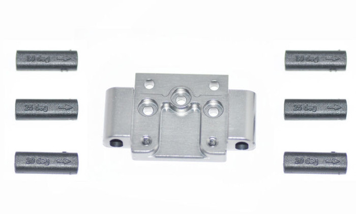 Serpent 500243 Front bulkhead alu SRX2