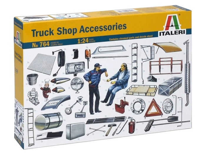 Italeri 764 Truck Shop Accessories 1/24
