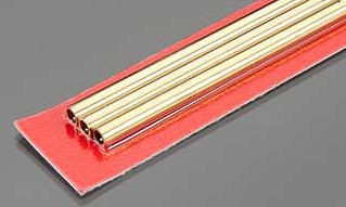 K&S 9823 Brass Tube OD 5mmx300mm (0.45mm) 3pcs (Compatible 4x5, Kyo BPC4050)