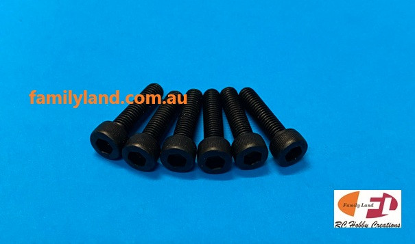 Family Land 5x20mm Socket Screws 6pcs (Compatible HPI 94707)