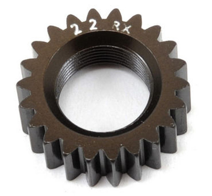 Xray 348422 XCA Alu. Pinion Gear 22T (2nd) - 7075 T6 - Hard Coated - Large