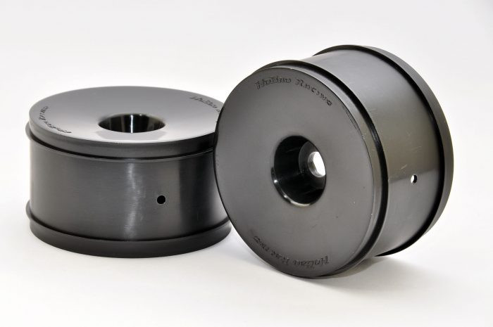 Hobao 92009B 1/8 REVO TRUGGY WHEEL (BLACK) 17mm Hex / 1/2" Offset / 3.8" OD, 2pcs