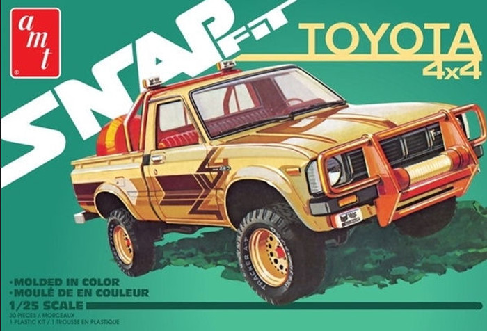 AMT 1114M Toyota 4x4 Snap Plastic Model Kit 1/25
