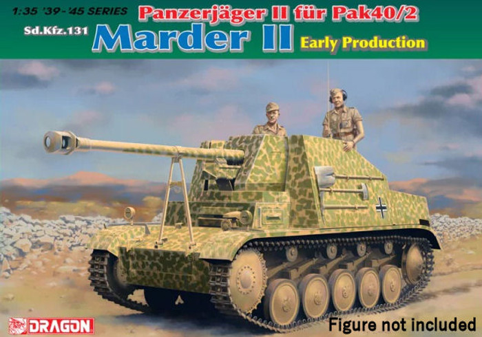 Dragon Models 6769 Sd.Kfz.131 Panzerjäger II für PaK 40/2 Marder II  1:35  '39 - '45 Series