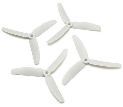 Gemfan 5040-3W GLASS FIBER NYLON 3 BLADE 5040-WHITE (2 Left & 2 Right)