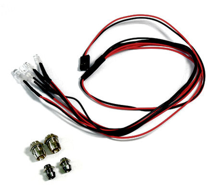 Absima 2320041 LED Set White/Red with Aluminum Holder