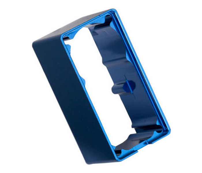 Traxxas 2254 Servo case, alu (blue-anodized) (middle) (for 2250 servo)