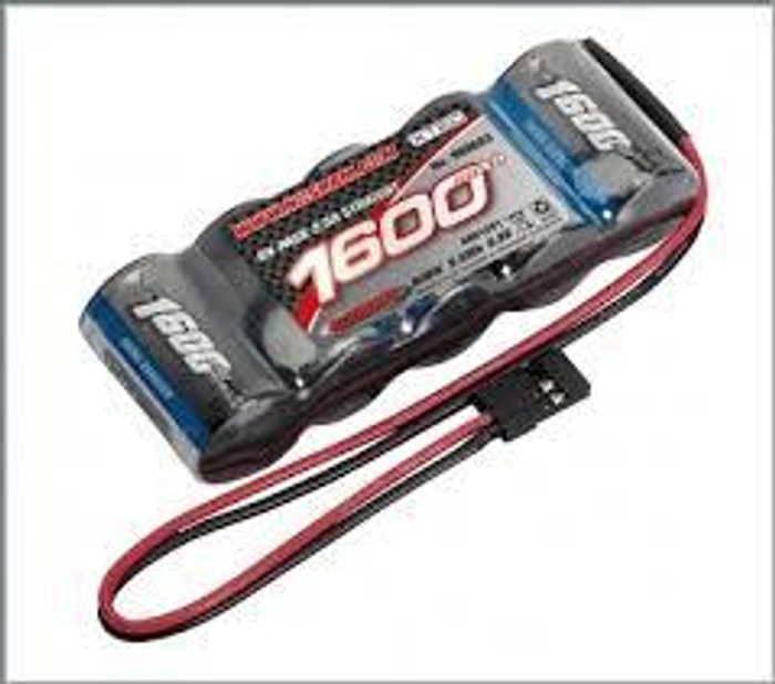 NOSRAM 999603  XTEC FLAT RECEIVER 1600mAh 6.0V - 5-CELL 2/3A NIMH BATTERY PACK 