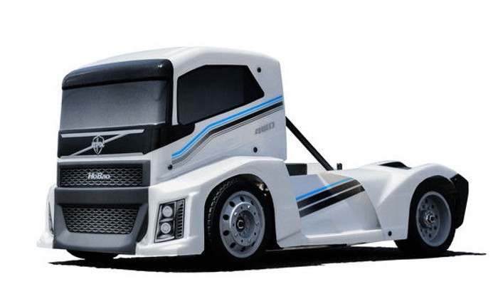 Hobao EPX 1/10 Semi Truck On-Road ARR, w/Pearl White Paint body (Requires all electronics)