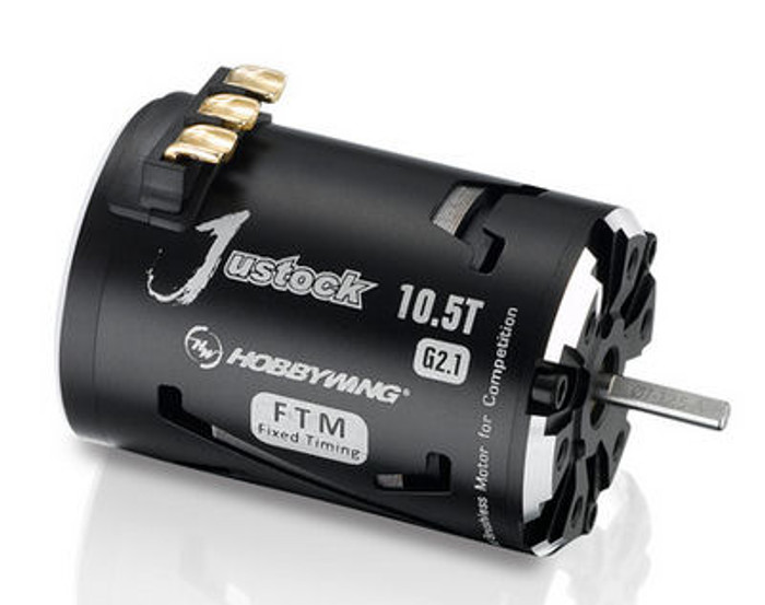 Hobbywing 30408009 XERUN Justock G2.1 Sensored Brushless Motor 10.5T Fixed Timing