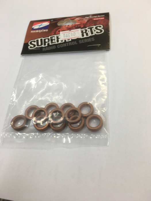 HBX 16010 Copper Bushes 8x12x3.5mm 12pcs