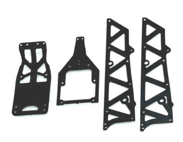 HBX 12002P Servo Cover + Motor Guard + Chassis Side