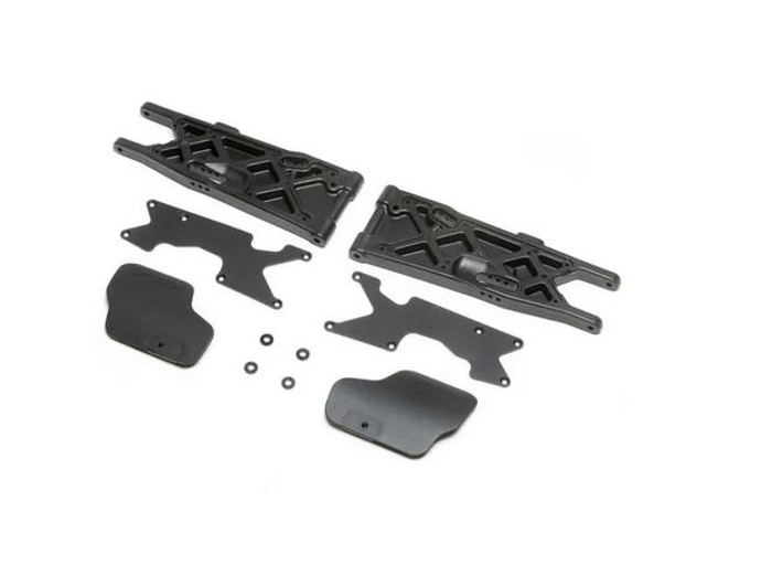Losi TLR244070 Rear Arms, Mud Guards and Inserts, 2pcs, 8XT