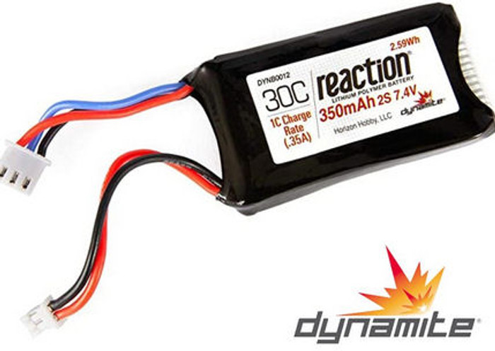 Dynamite DYNB0012 350mAh 2S 7.4V LiPo Battery suit Axial SCX24