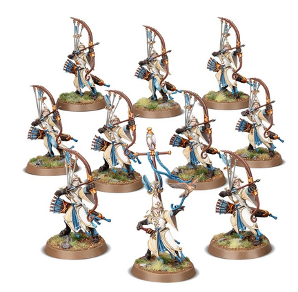 Games Workshop 87-58 Lumineth Realm-Lords - Vanari Auralan Sentinels  (99120210041)