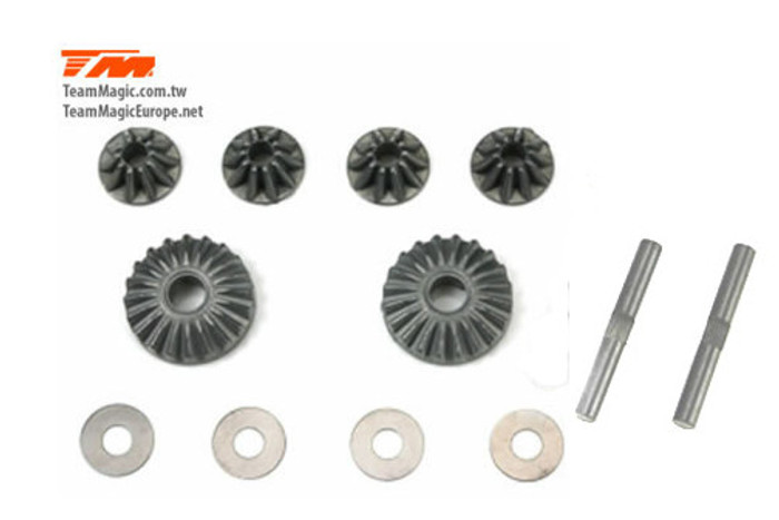 Team Magic 561304 Diff bevel gear set (B8ER)