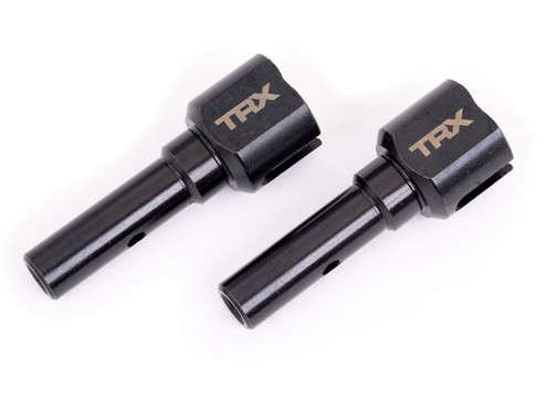 Traxxas 9554X Stub axle, harden steel (for use only with #9557 driveshaft) (fits Sledge)
