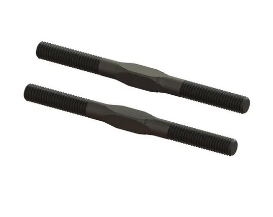 Arrma 330602 Steel Turnbuckle 5x65mm, Black, Mojave