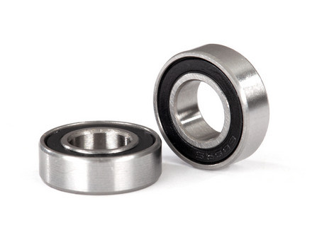 Traxxas 5118A Ball bearings, black rubber sealed 8x16x5mm (2)