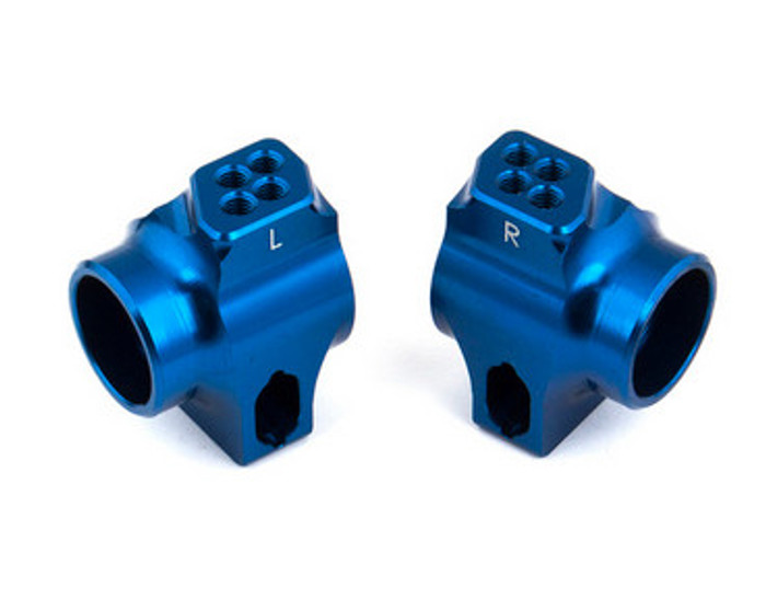 Team Associated 91760 RC10B6 FT Blue Aluminum Rear Hubs
