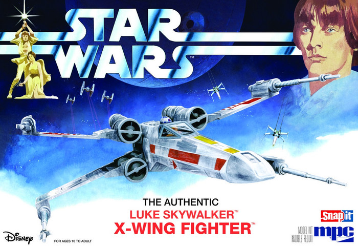 MPC 948 Star War: A New Hope X-Wing Fighter (Snap) 1/63