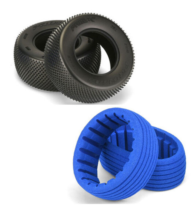 Proline 10148-303 Prism SC CR3 Rear 2.2"/3.0" Carpet Short Course Tires (2) 1/10