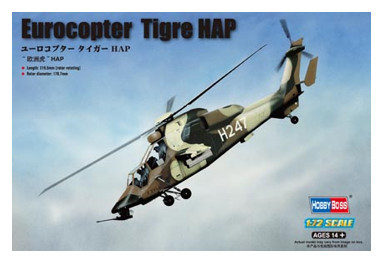 Hobby Boss 87210 French Army Eurocopter EC-665 Tigre HAP 1/72