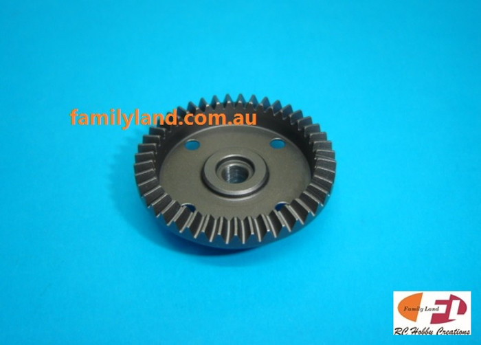 Caster Racing ZX-0119 Steel Spiral Bevel Gear 43T/ 5mm Hellical Cut