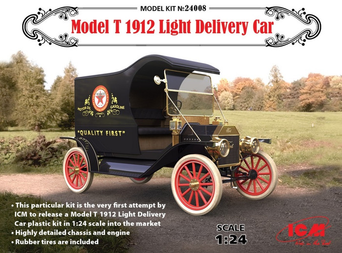 ICM 24008 Model T 1912 Light Delivery Car 1/24
