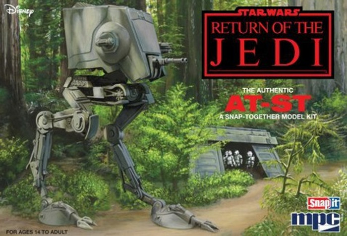 MPC 966 Star Wars: Return of the Jedi AT-ST 1/48