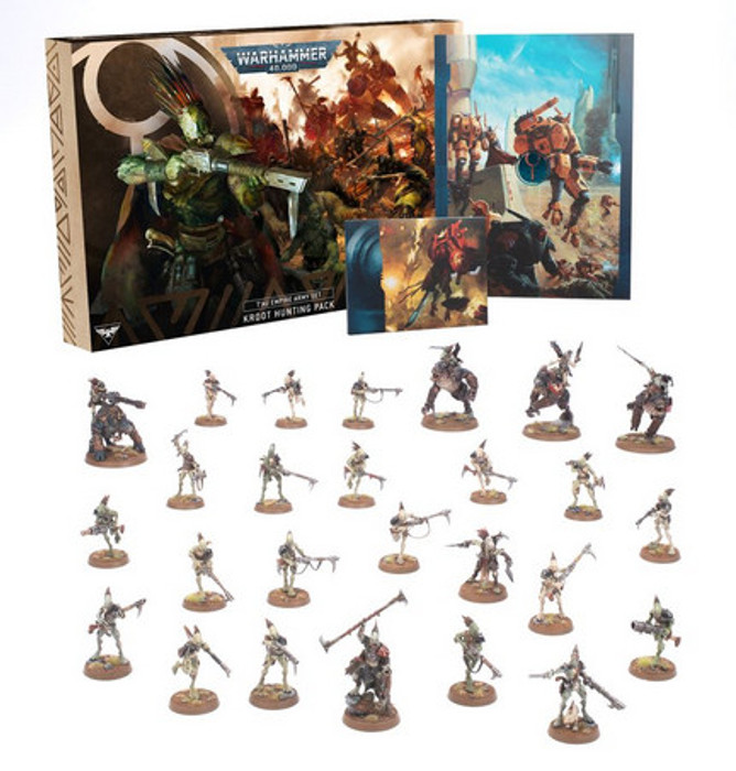 Games Workshop 56-66 T'au Empire Army Set - Kroot Hunting Pack (60010113001)