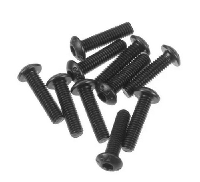Arrma 721312 Button Head Screw, 3.x12mm, 10pcs