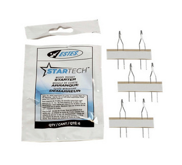 Estes 2303 Model Rocket Starters (6) (Replace 2301/ 2302)