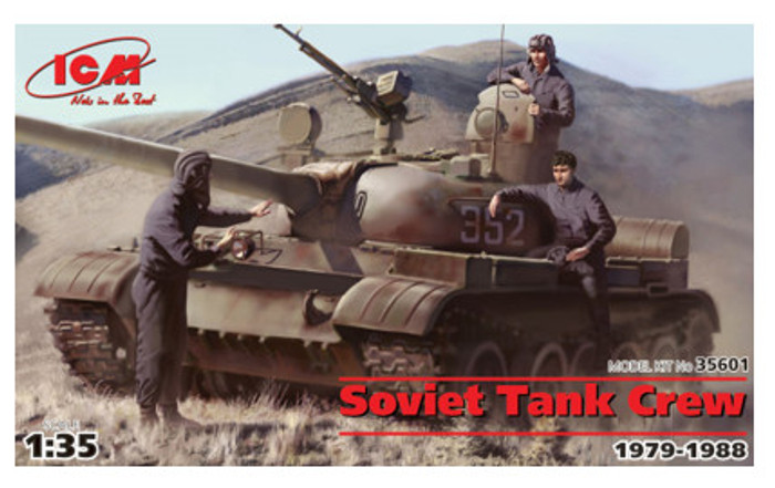 ICM 35601 Soviet Tank Crew (1979-1988) 1/35