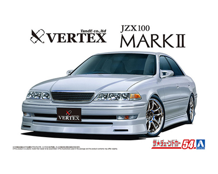Aoshima 063507 Vertex JZX100Mark II Tourer V '98 (Toyota) 1/24