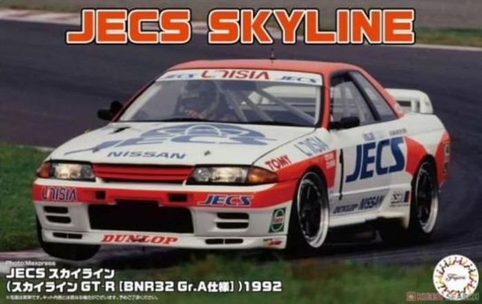 Fujimi 047461 JECS Skyline (Skyline GT-R [BNR32 Gr.A]) 1992 1/24