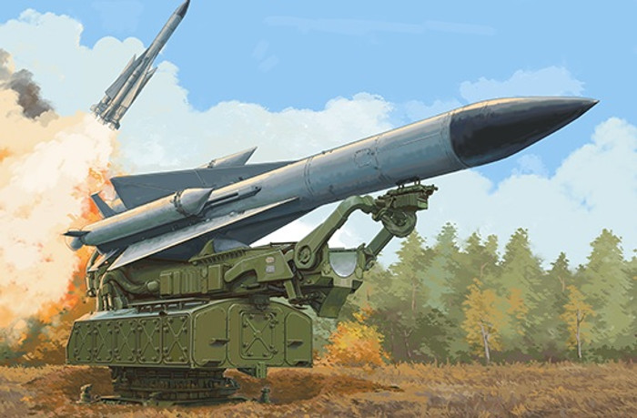 Trumpeter 09550 Russian 5V28 of 5P72 Launcher SAM-5 "Gammon" 1/35