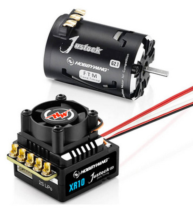 Hobbywing 38020371 COMBO-XR10-JS4-G3S-Black-G2.1 13.5T