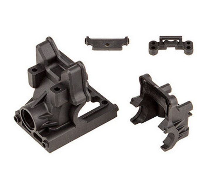 Team Associated 81653 RC8B4 FT Rear Gearbox, carbon