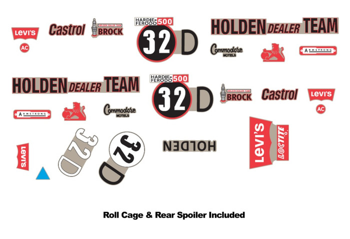 DDA AC013 32D LC Bathurst Decal Kit 1/24