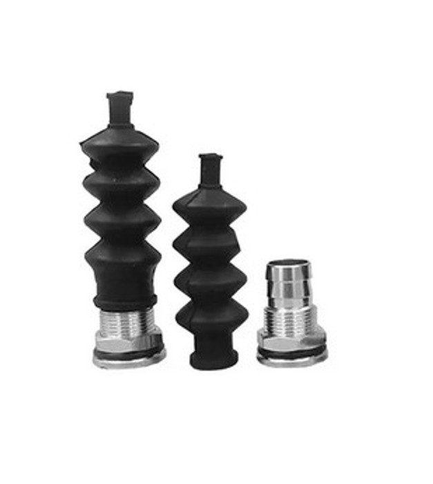 Integy 29761 Radio Box Enclosure Seal Rubber Bellow L=40mm w/ Alloy Fittings M11x9mm Thread for RC Boat