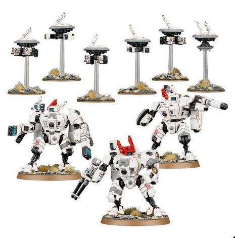Games Workshop 56-07 T'au Empire - Crisis Battlesuit (99120113072)