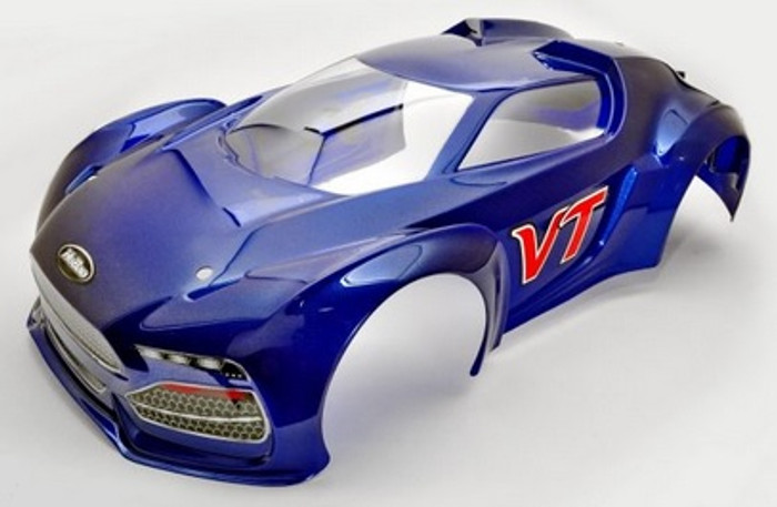 Hobao 85052 VT Clear Body Trimmed & Holed 1/8