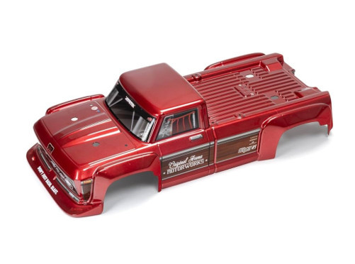 Arrma 402361 Painted Decaled Trimmed Body, Red: Outcast 4x4 BLX 1/10